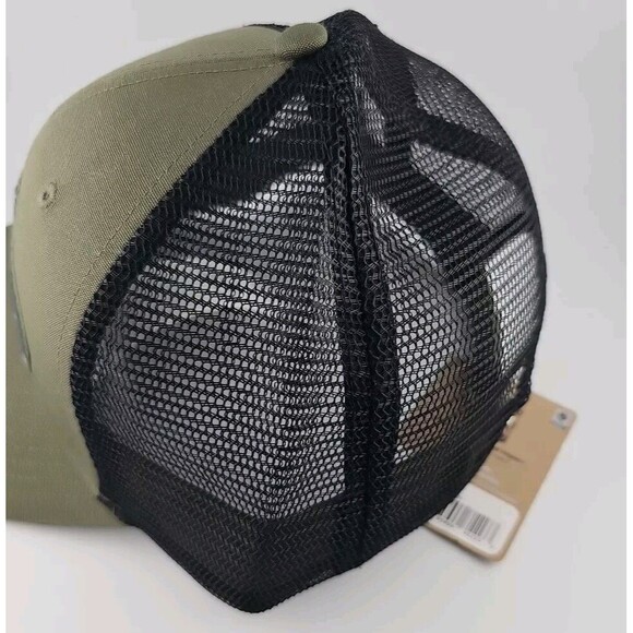 PATAGONIA Take a Stand Trucker Hat Wild Fish Wild Waters Green Camp Fishing NWT - Picture 7 of 8